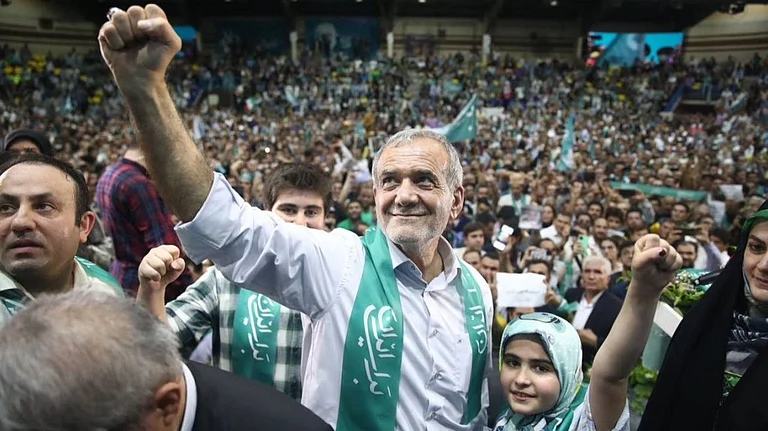 Iran's new President Masoud Pezeshkian | - X